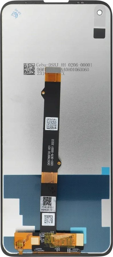 Ekran LCD FixCell për Motorola G9 Power, OEM, pa kornizë, i zi
