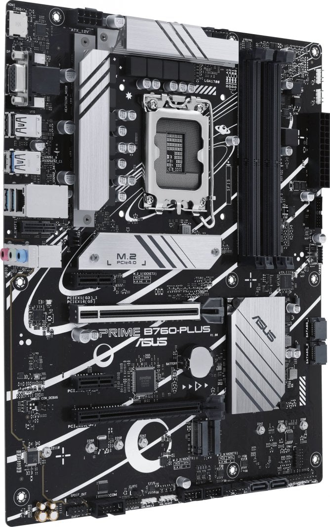 Pllakë amë Asus PRIME B760-Plus, Intel B760, Socket 1700, 4 slota, ATX