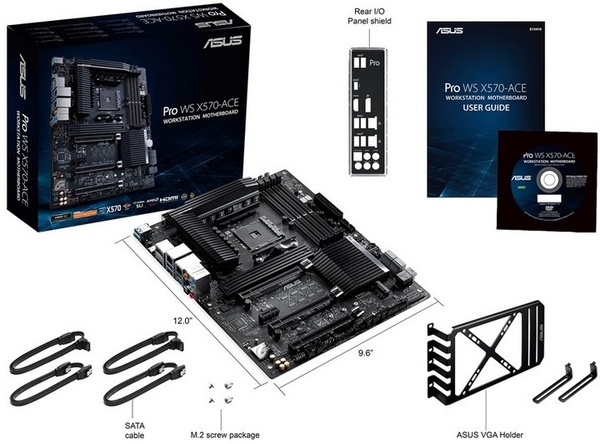[OUTLET] Pllakë amë ASUS Pro WS X570-ACE - AMD X570