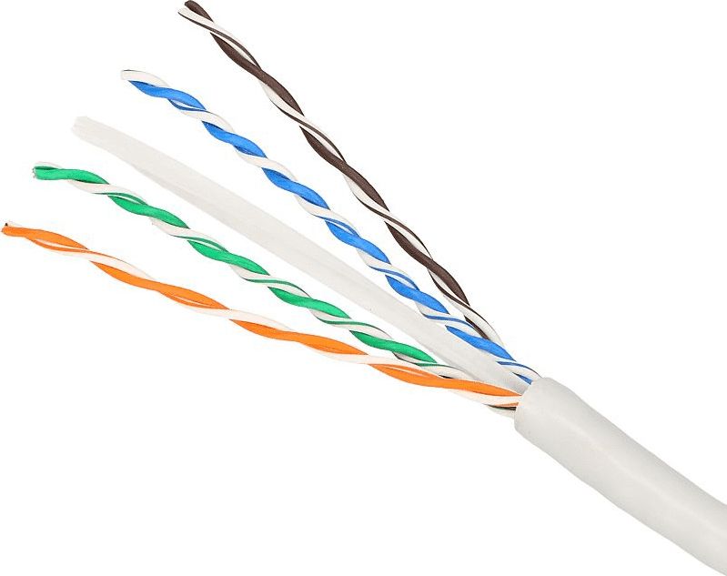 Kabllo rrjeti ExtraLink CAT6 UTP V2 Indoor, 305m, bakër, gri