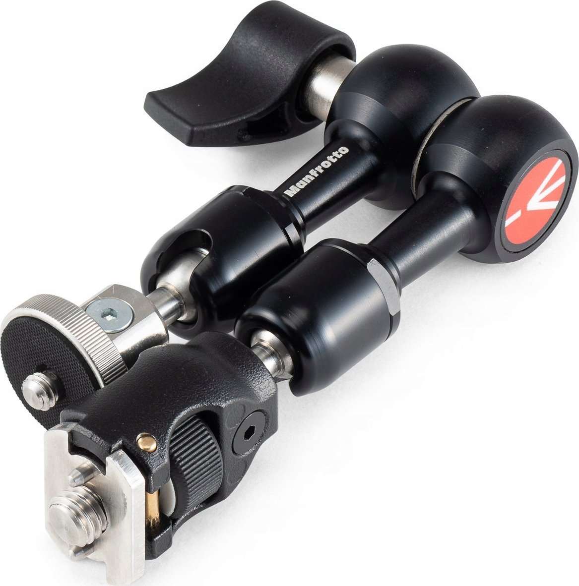 Krah montimi Manfrotto 244 Micro, mekanizëm fërkimi, adaptor ARRI Style, i zi