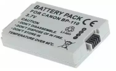 Bateri për kamerë Canon BP-110, litium jon, e zezë