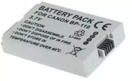 Bateri për kamerë Canon BP-110, litium jon, e zezë
