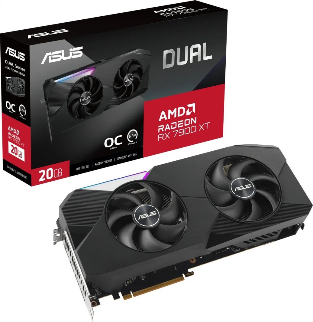 Kartelë grafike Asus Dual Radeon RX 7900 XT OC 20GB GDDR6