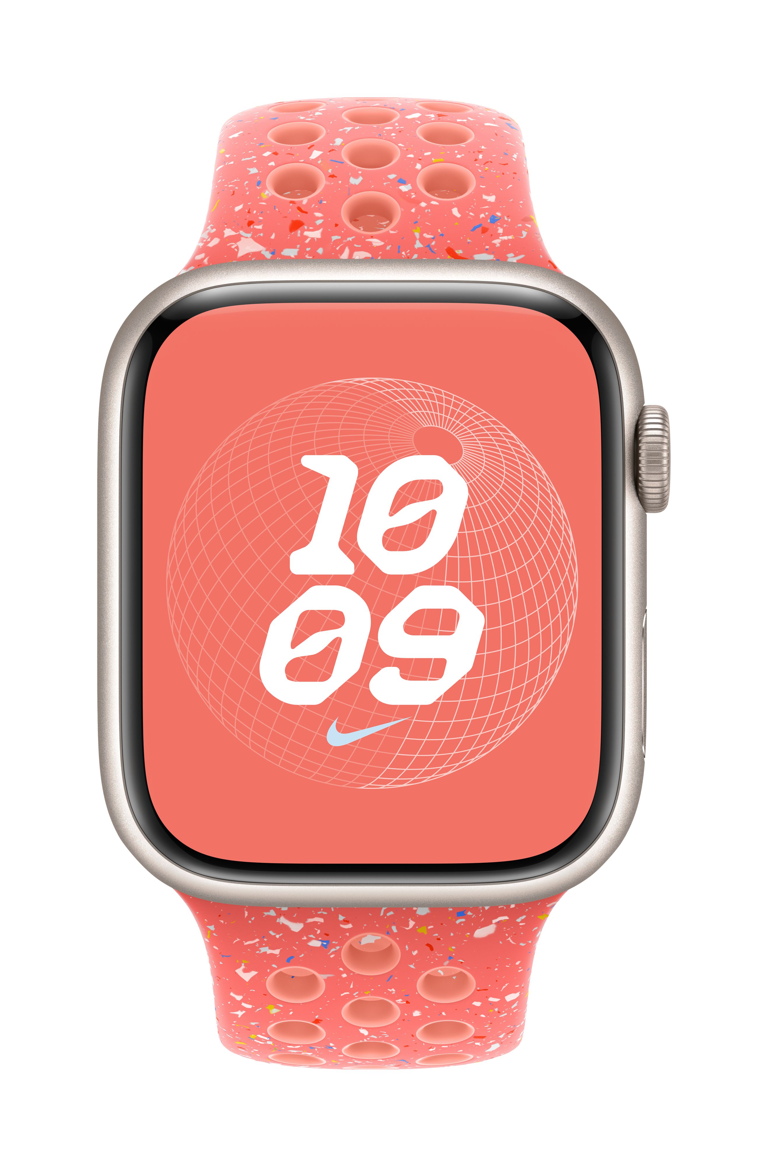 Apple Watch 45mm Nike Band, Magic Ember Nike Sport Band - M/L