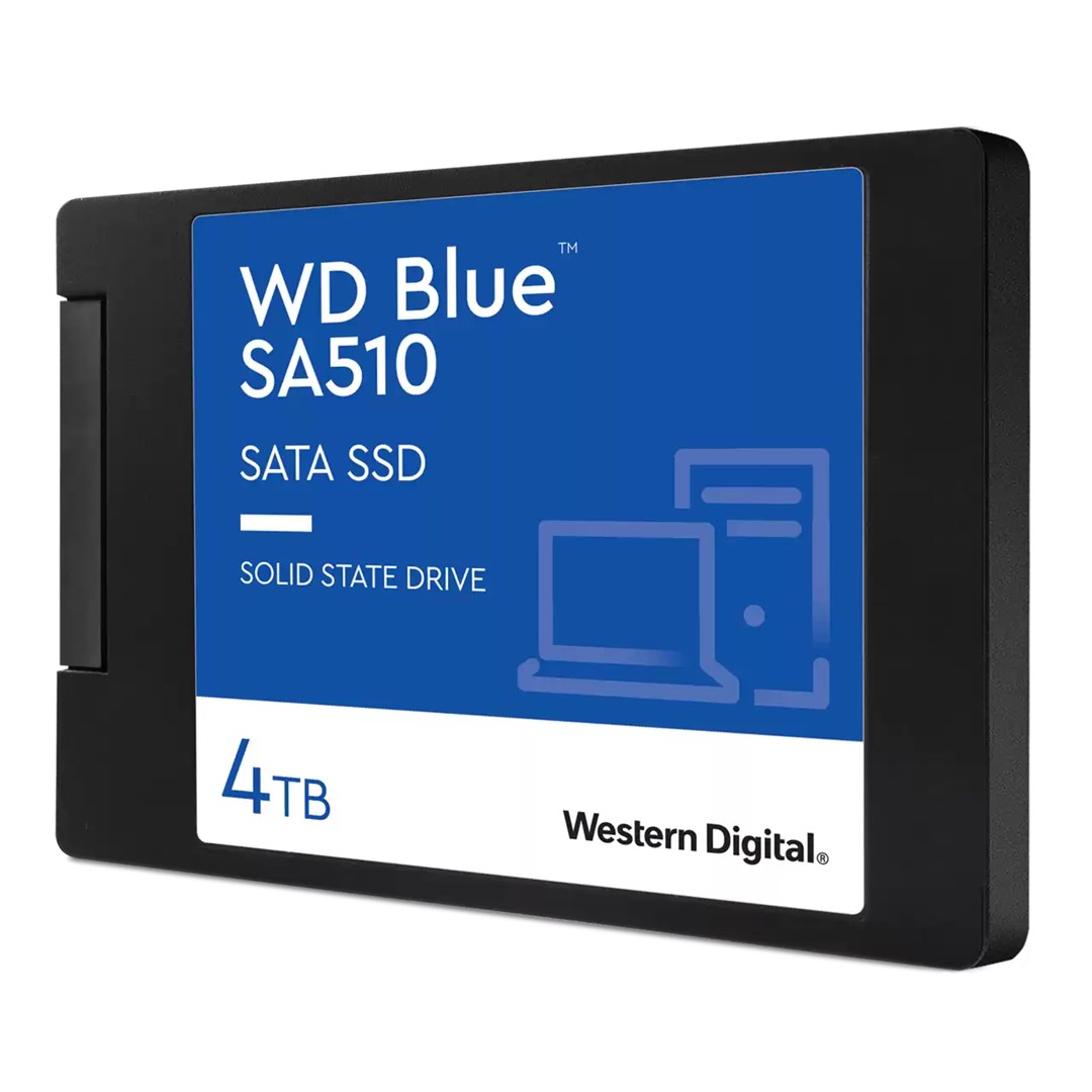 Disk SSD Western Digital WD Blue SA510 4TB, SATA III, i kaltër