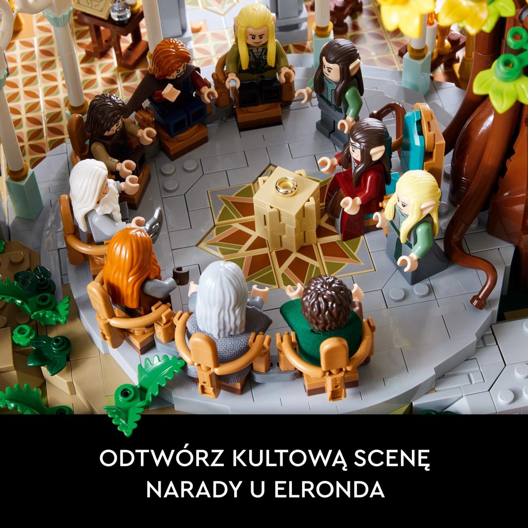 Set LEGO® Icons 10316 The Lord of the Rings: Rivendell, 6167 pjesë