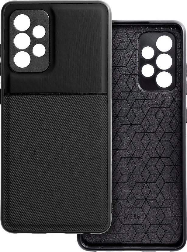 Mbulesë telefoni Forcell Noble për Samsung Galaxy A22 LTE, TPU, e zezë