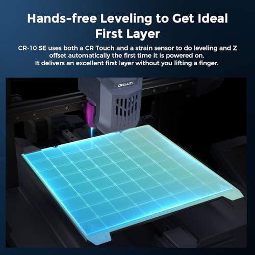Printer 3D Creality CR-10 SE, shpejtësi 600mm/s, hotend 300°C, i zi
