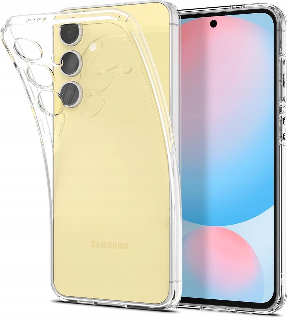 Mbulesë telefoni Spigen Liquid Crystal, Samsung Galaxy S24 FE, transparente