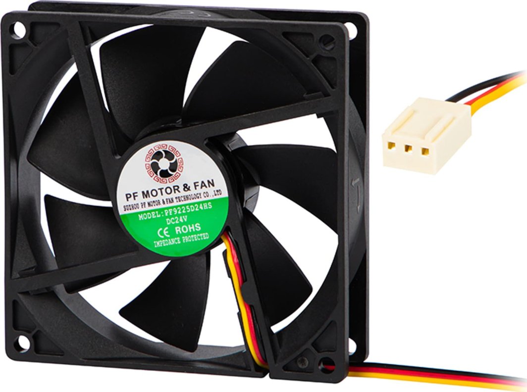 Ftohës Blow 92x25mm 24V, 92 mm