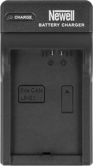 Karikues baterie Newell Camera Charger USB, për Canon LP-E5, me tregues LED, i zi