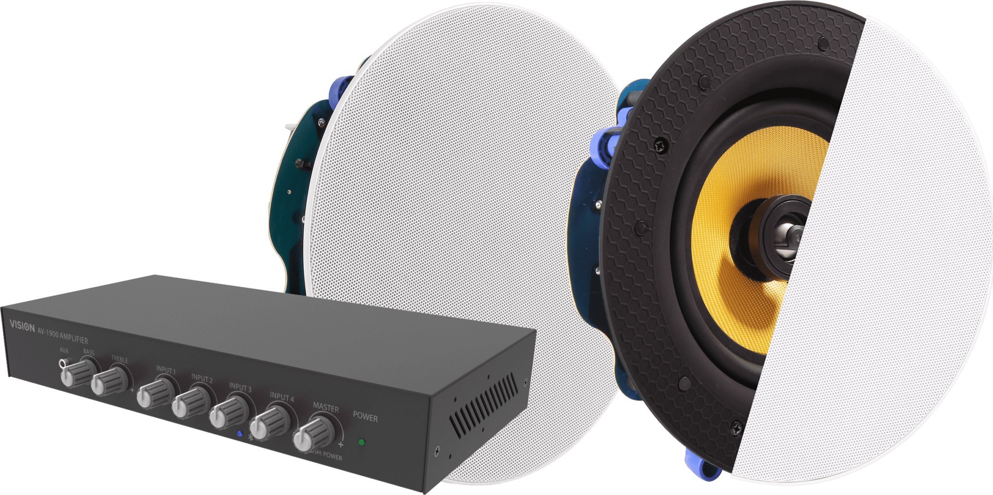 Amplifikator audio Vision AV-1900, mixer profesional, Bluetooth, i zi