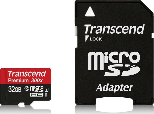 Memorie Transcend Premium MicroSDHC, 32 GB