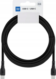 Kabllo karikimi Blue Star Eco PJ73-14-3, USB-C në USB-C, 3A 60W, 2m, e zezë