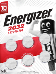 Bateri kopëse Energizer CR2032, 3V, 240mAh, paketim 6 copë