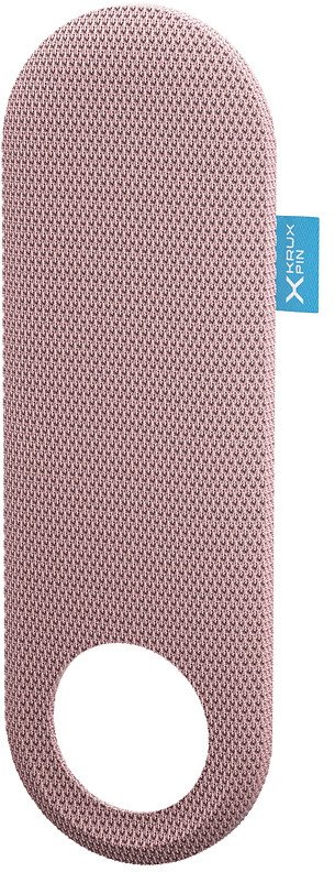 Капак за микрофон Krux Pin Color Shield KRXC022, магнетен, ткаенина, розов