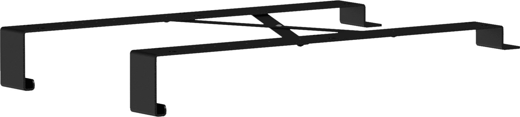 Mbajtëse tavani Caymon OPR300C për rafte 19" OPR3xxA OPR5xxA, metalike, e zezë