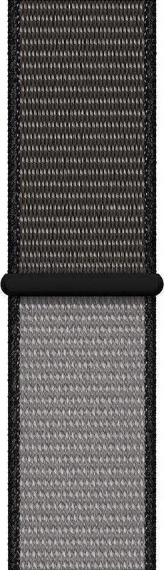 Rrip ore Crong Sport Band për Apple Watch 49mm, najlon, mbyllje me shul, i zi