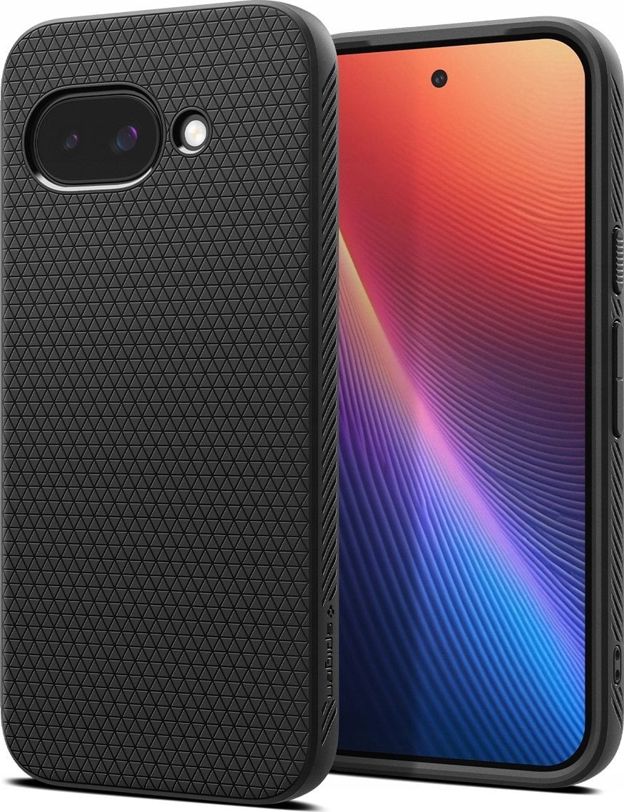 Mbulesë telefoni Spigen Liquid Air, për Google Pixel 9a, e zezë mat