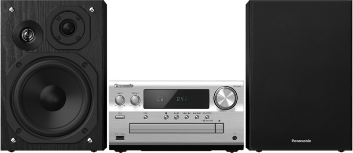 Mikro sistem Panasonic SC-PMX802E, i argjendtë