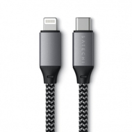 Kabllo Satechi USB-C në Lightning,  25cm, e hirtë