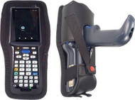 Mbulesë tekstile Mobilis Activ+, për Honeywell CK65 Pistol Grip, me rrip shpatulle, e zezë