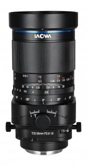 Објектив Laowa 55mm f/2.8 Tilt Shift 1X Macro за Canon RF