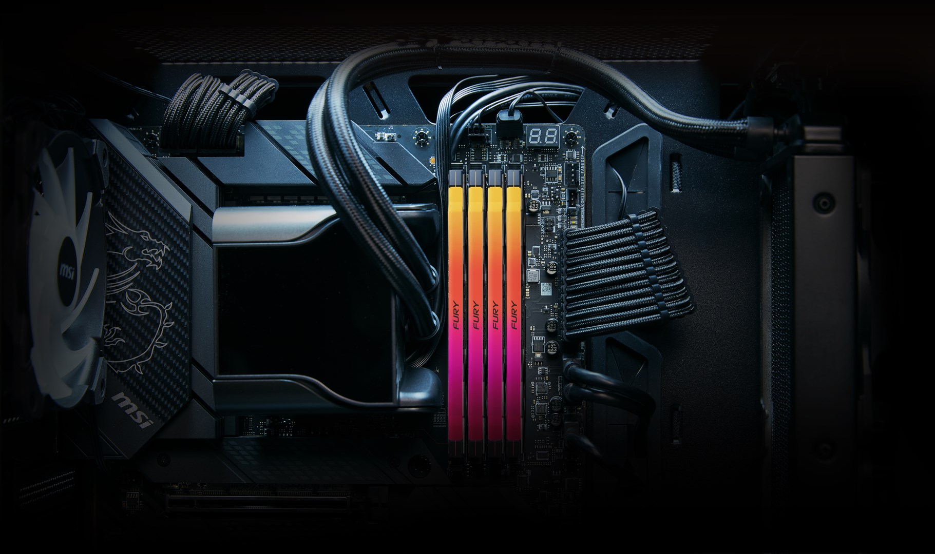 Memorie RAM Kingston FURY 16GB 6400MT/s DDR5 CL32 DIMM Renegade RGB