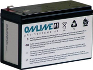 Bateri për UPS ONLINE USV Systeme BCZ800, zëvendësuese origjinale, gri