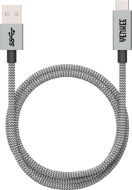 USB-C кабел Yenkee YCU 311, USB 3.1 Gen 1, 5 Gb/s, сив
