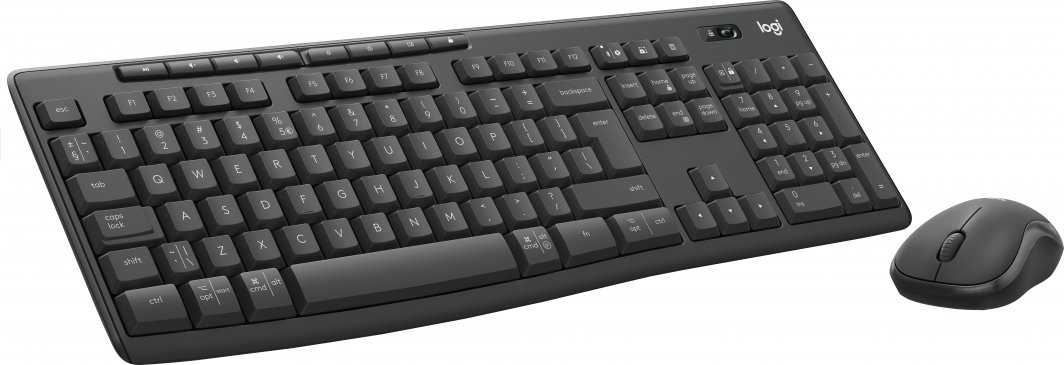 Set Logitech MK370 tastierë dhe maus, i zi
