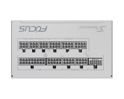 Seasonic FOCUS GX White ATX 3 (2024) 1000 - power supply - 1000 Watt