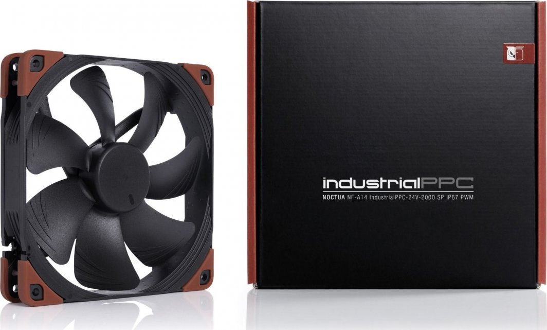 Ftohës Noctua NF-A14 industrialPPC-24V-2000 SP IP67 PWM, 140 mm