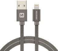 Kabllo USB Lightning Swissten MFi, 1.2m, e bardhë
