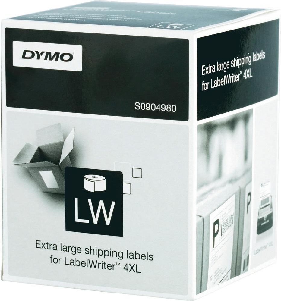Etiketa Dymo S0904980, 104 x 159mm, 220 copë, të bardha