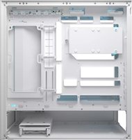 Kornizë kompjuteri Cougar CFV235 Mesh Vision, mid tower, ARGB, panel anësor xhami, e bardhë
