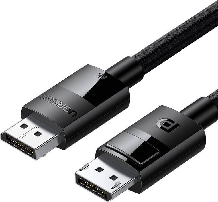 Kabllo DisplayPort Ugreen 80391, 1.5m, 8K, e zezë