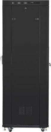 Kasafortë rrjeti Lanberg Standing Cabinet 19" FF01-8842-12BL, 42U, 800x800 mm, e zezë