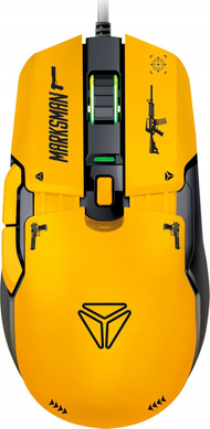 Maus gaming Yenkee YMS 3600YW Marksman, 12400 DPI, RGB, i zi