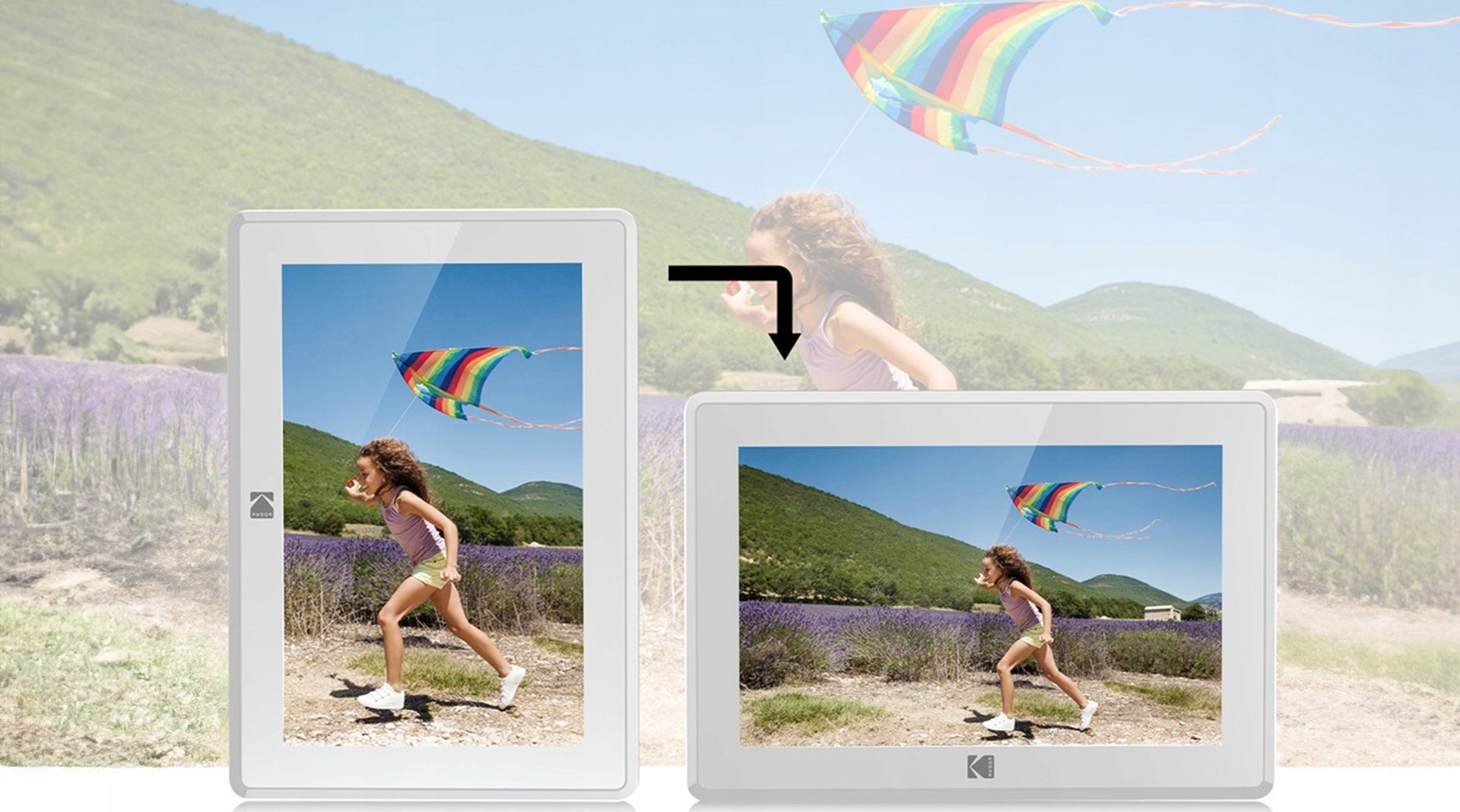 Kornizë dixhitale Kodak RCF-106H, WiFi, e bardhë