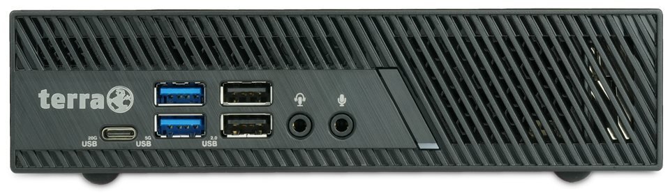 Kompjuter desktop Terra PC Mini 5000V6.1 Silent Greenline, kompakt, i qetë, i zi