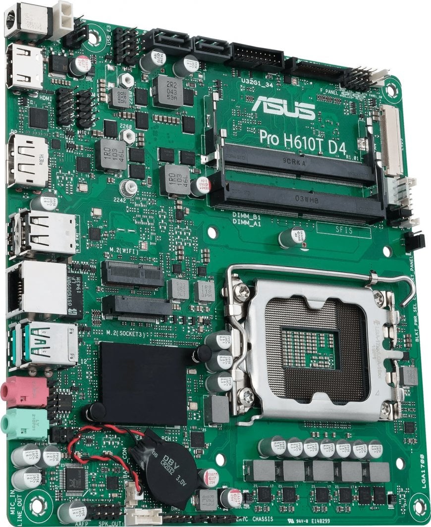 Pllakë amë Asus PRO, H610T, D4-CSM