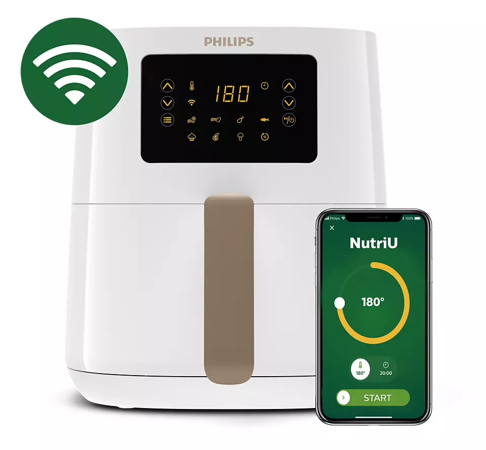 Fritezë Philips Airfryer HD9255/30, e bardhë