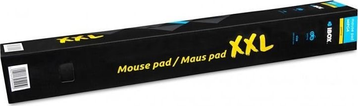Mousepad gaming iBOX Aurora IMPG4, XXL, skaje të qepura, i zi
