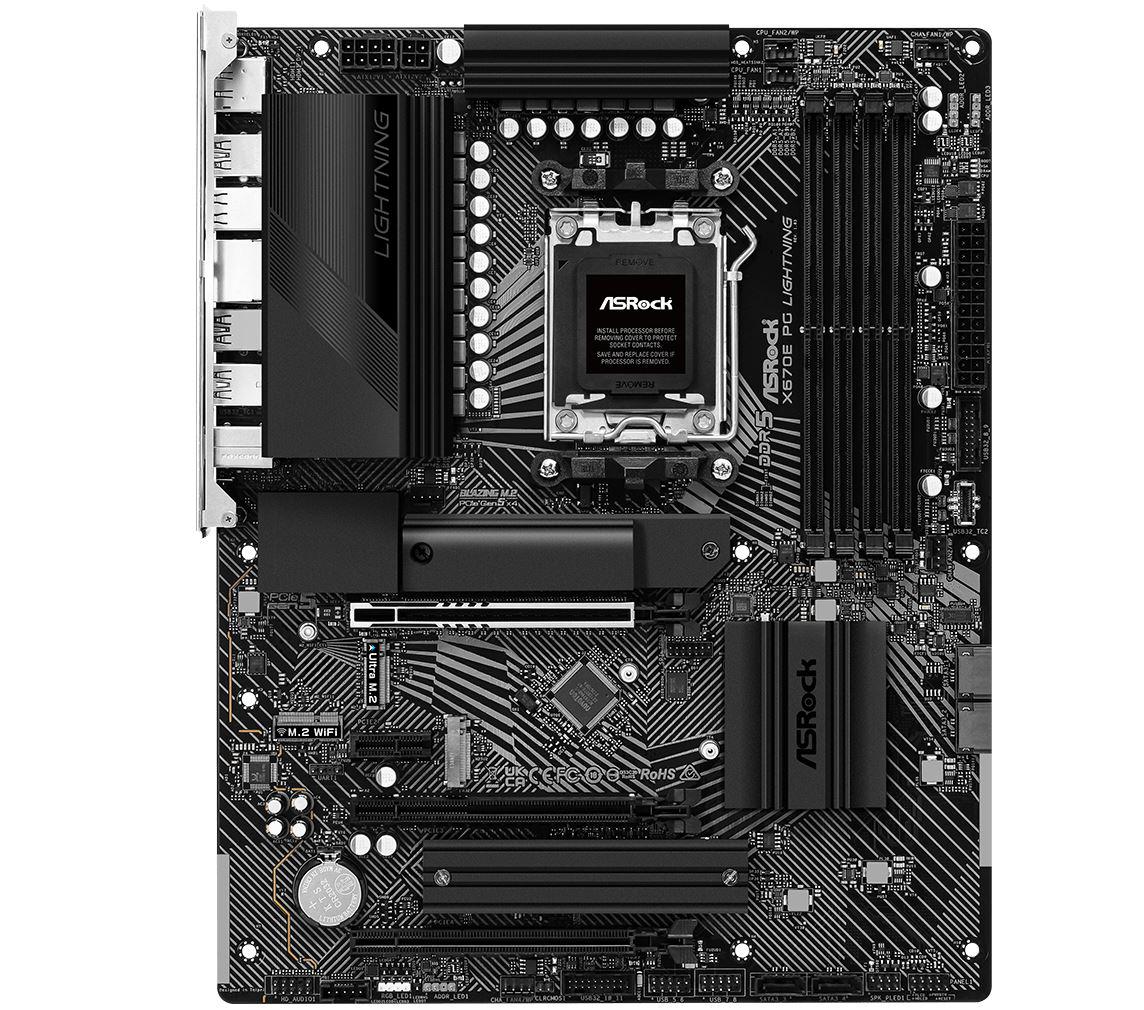 Pllakë amë ASRock X670E, socket AM5, DDR5