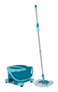 Mop me kovë Leifheit Clean Twist Ergo Mobile 52102, sistem shtrydhjeje, blu