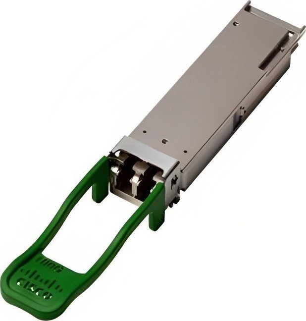 Modul transceiver rrjeti Cisco QSFP-100G-SM-SR, 100G, fibër optike single mode, i bardhë