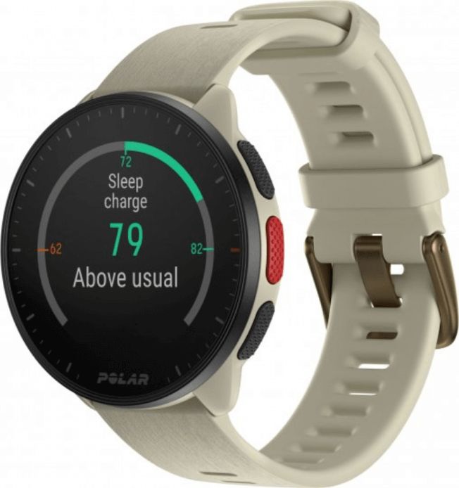 Спортски часовник Polar Pacer, GPS, екран во боја, бел