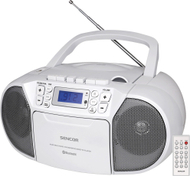 Radio CD player Sencor SPT 3907 W, Bluetooth, USB, i bardhë